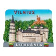 Magnetas Vilnius Katedra ir Gedimino pilies bokštas